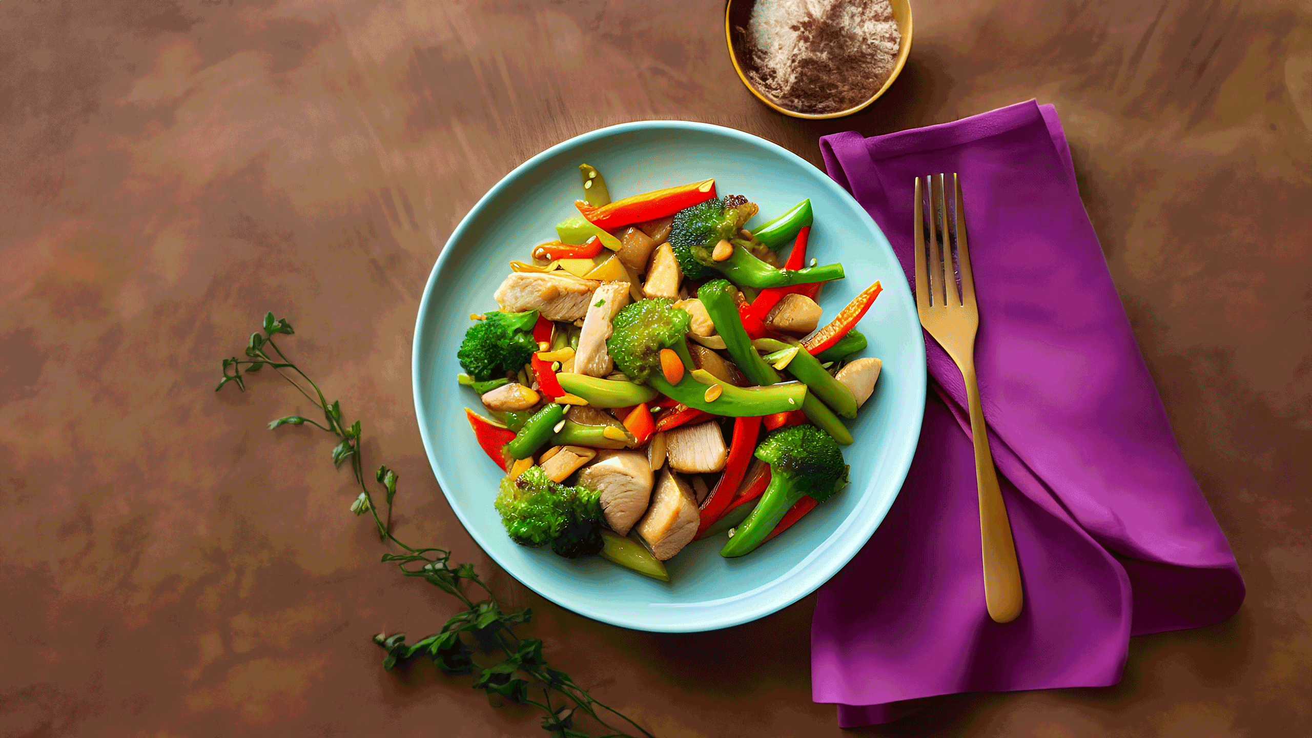 Lemon Myrtle Chicken Stir-Fry | ANFC